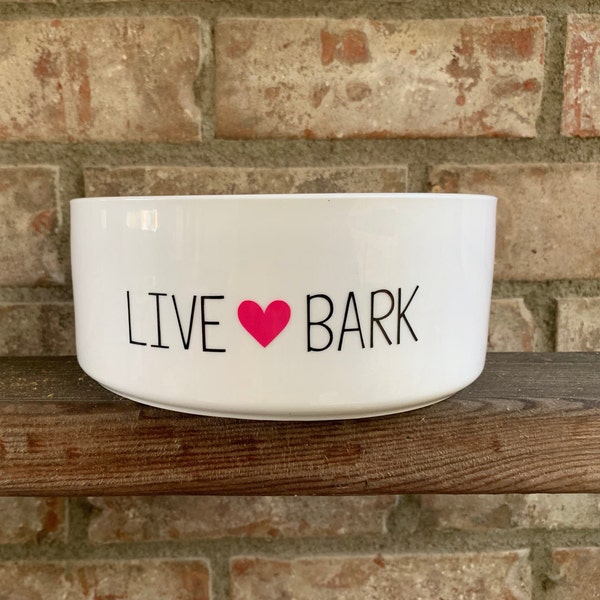 PERSONALIZED PET BOWL