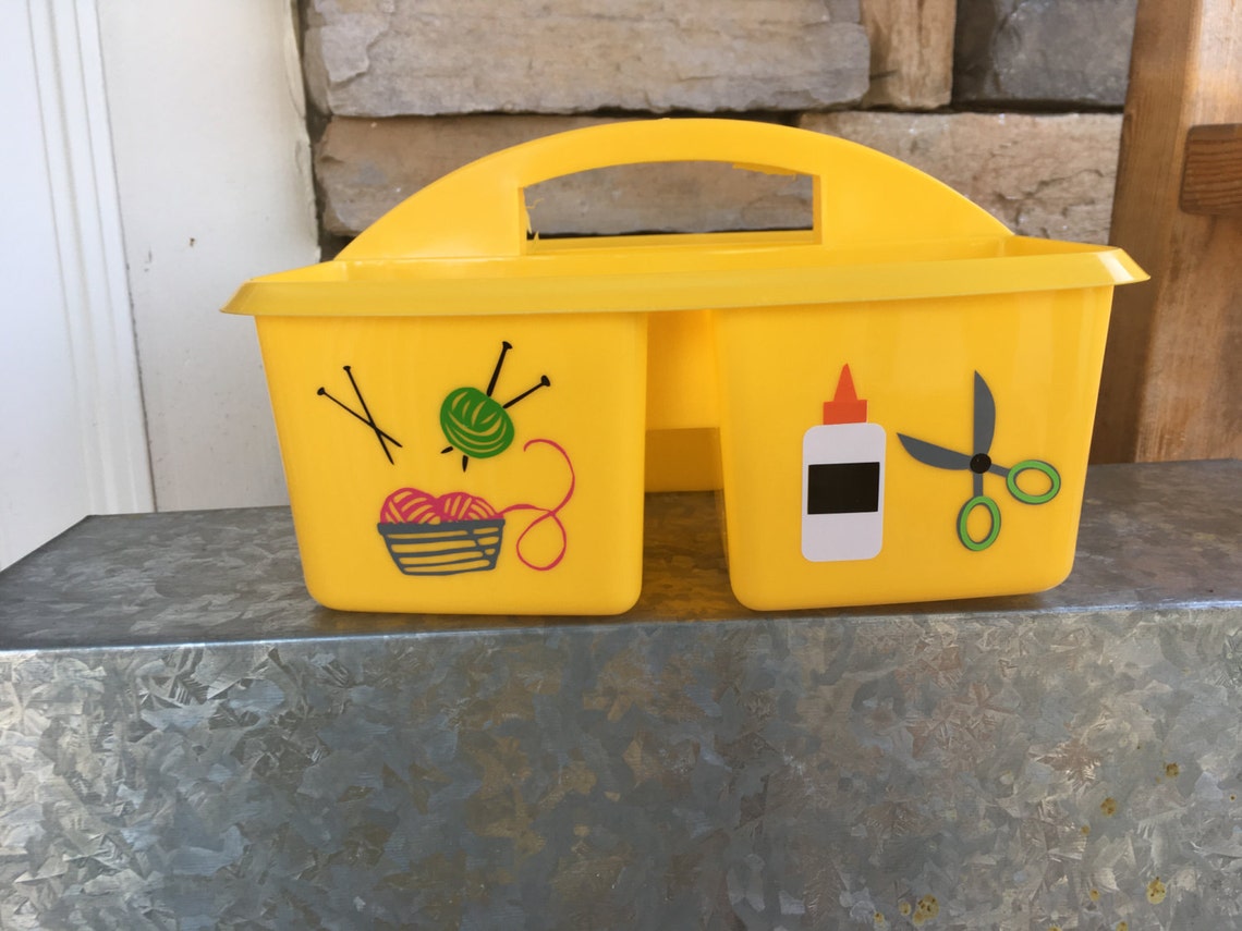 Personalized Craft Caddy Arts and Crafts Caddy Etsy