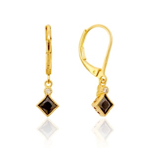 Crystal Dangle Earrings, Gold Crystal Earrings, Wedding Dangle Earrings, Black Crystal Earrings Wholesale Earrings , Goldie Jewelry Supplies
