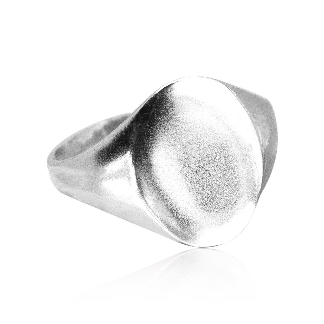Sterling Silver Signet Ring, Pinkie Ring, Oval Silver Ring, Pinkie Sterling Silver Signet Ring, Pinkie Ring, Oval Silver Ring, Pinkie