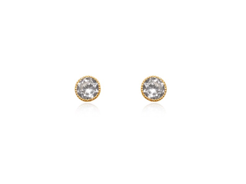 Clear Stone Earrings White Diamond Earrings Wholesale Earrings Gold Crystal Earrings Clear Crystal Earrings Gold Crystal Studs