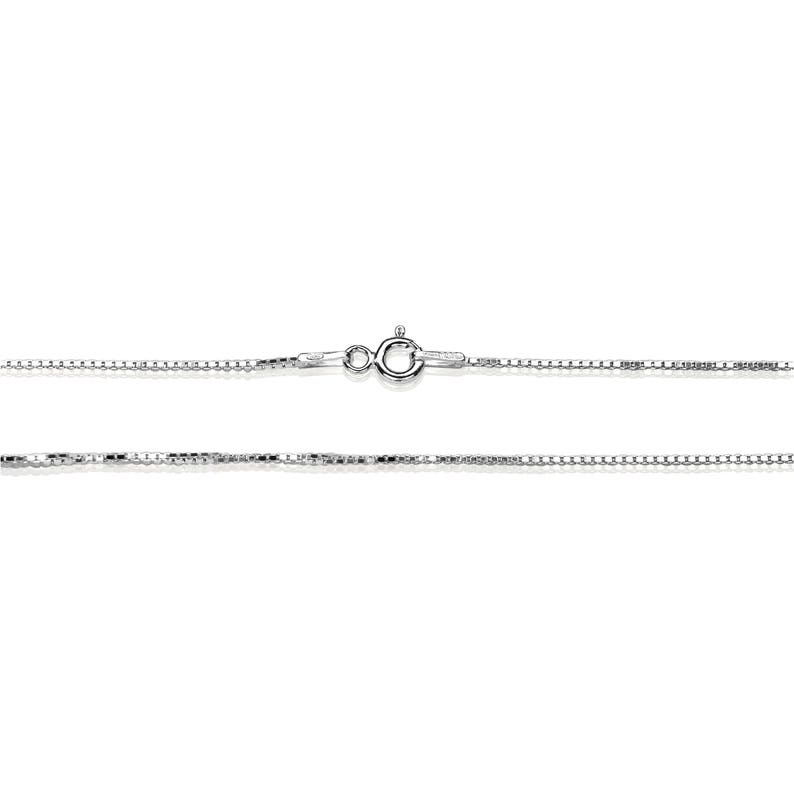 exclusive Jewelry Supplies Fine chains Handmade 1 mm Sterling Silver Finished Necklace Basic Silver Chain 925 Silver Jewelry Supplies