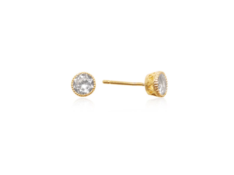 Clear Stone Earrings White Diamond Earrings Wholesale Earrings Gold Crystal Earrings Clear Crystal Earrings Gold Crystal Studs