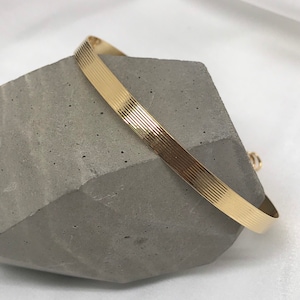 Open Cuff Bangle, Geometric Bangle, Gold Bracelet, Adjustable Cuff Bracelet, Wholesale Cuff Bracelet