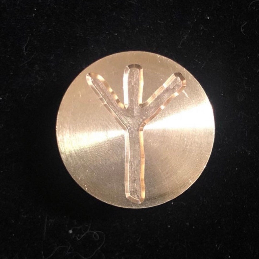 Single Viking Rune Furthark Candle Wax Seal Stationary - Etsy