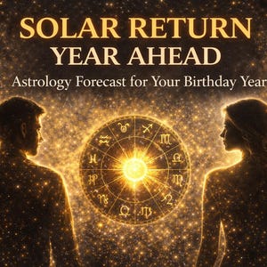 SOLAR RETURN Astrology Report image 3
