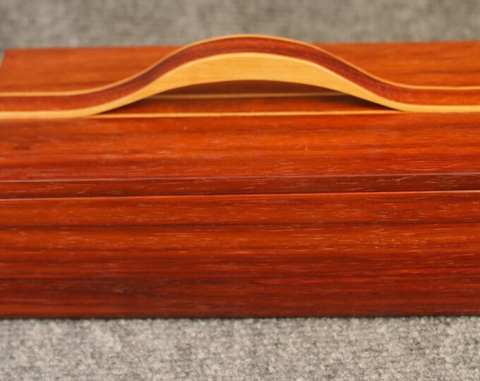 Mid Century Modern Jewelry Box With Art Deco Design 986 Etsy