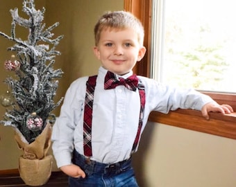 Red Baby Bow Tie - Etsy