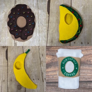 Elf or Doll Costume - Banana Elf - Donut Elf - Taco Elf - Coffee Elf
