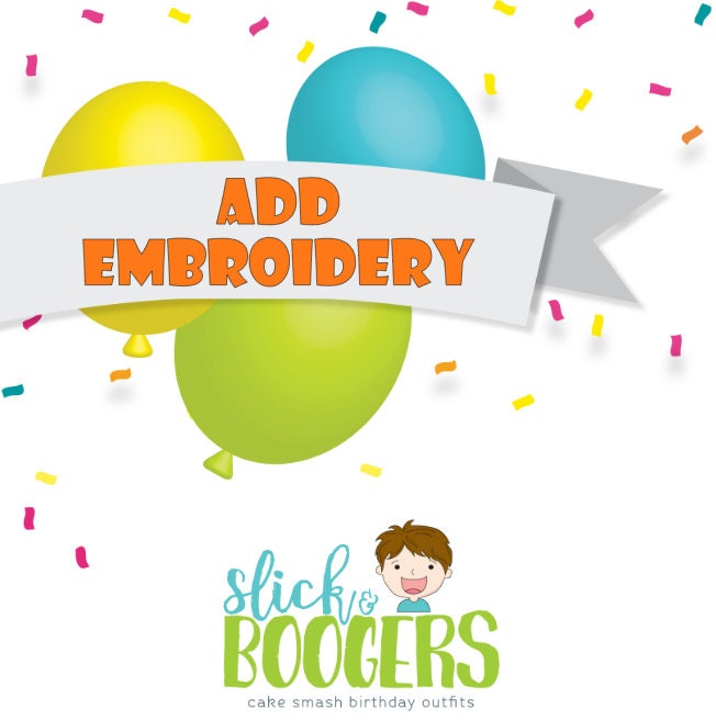 Add Embroidery to Any item