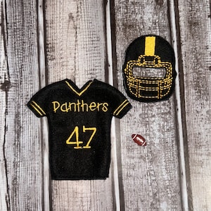 Elf Football Uniform, Customize your number, team name and colors! Elf Outfit - Elf Shirt  - Christmas Elf