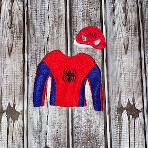 Spider Elf Shirt and Mask, Spider Elf Sweater