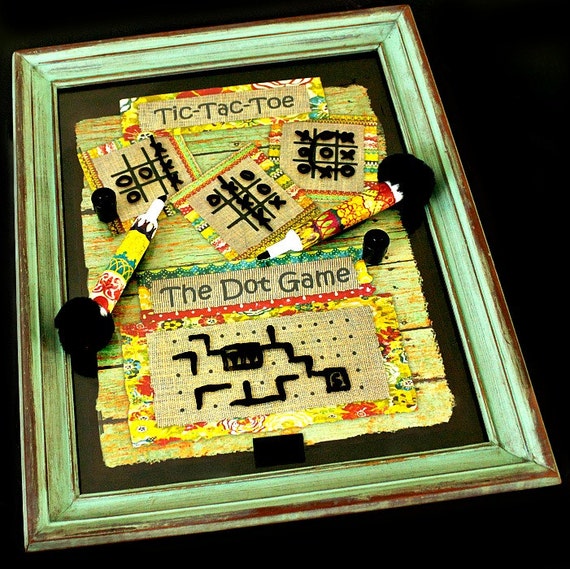 FREE SHIPPING Dry Erase Board Game Dot Game Family Game Etsy