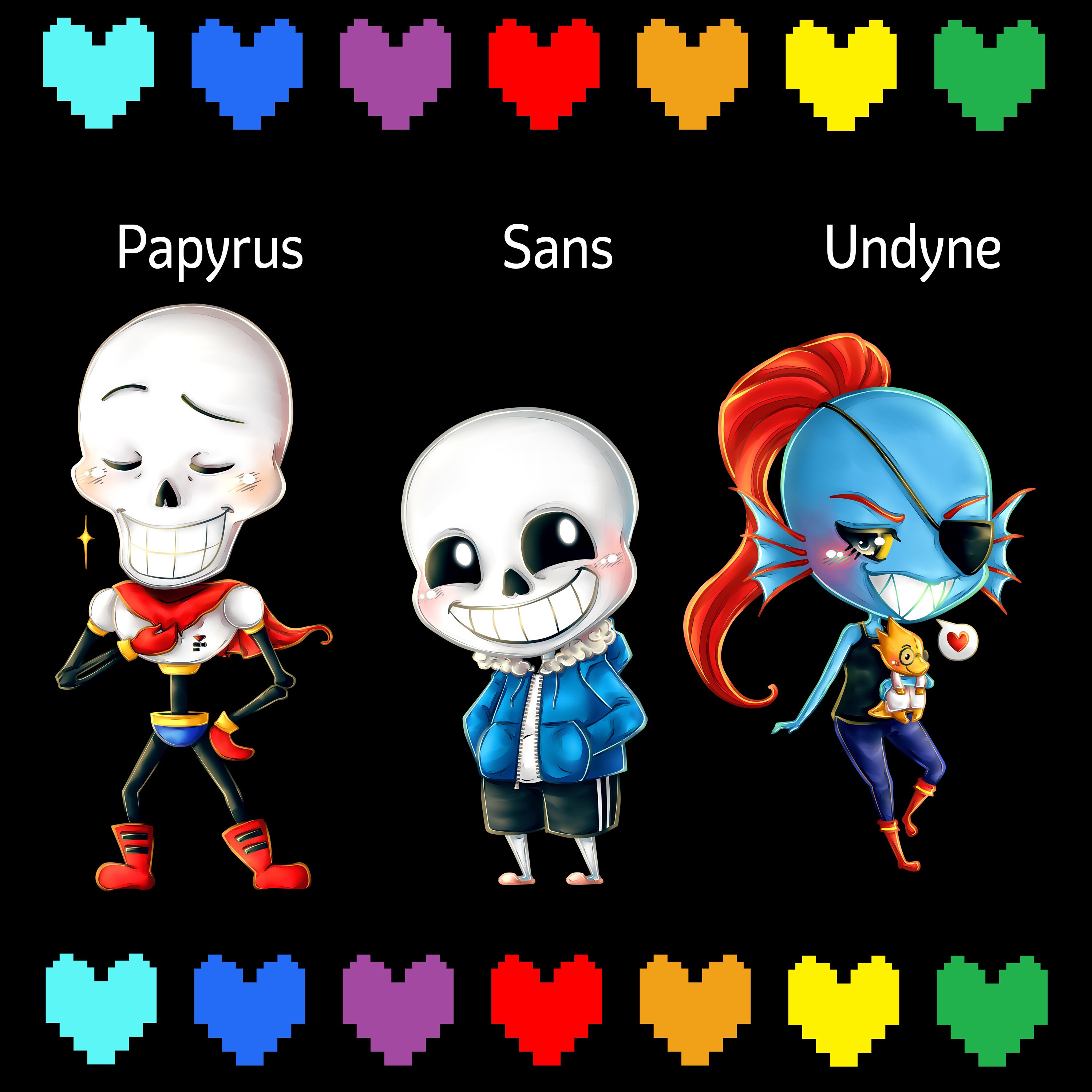 Cushion Keychain Undertale Saya S Art Sans Papyrus Etsy Uk
