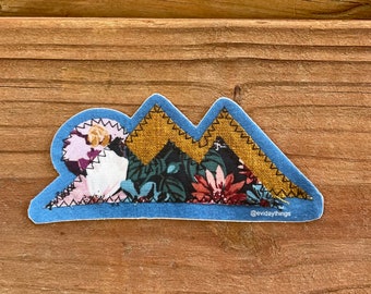 Mountain "Patch" Sticker