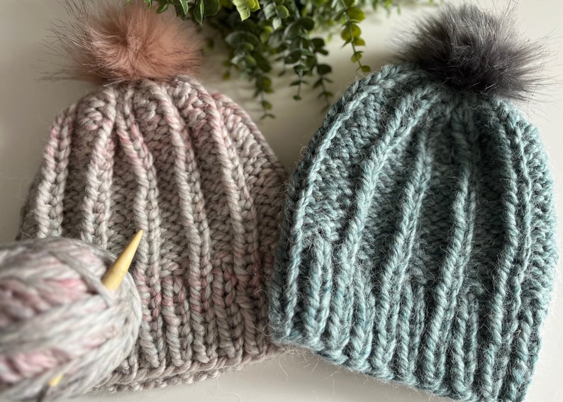 KNITTING Pattern-the Jordan Beanie Knitting Pattern | Knitted Hat ...