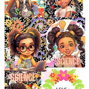 Back to School SCIENCE Subject Notebook Templates