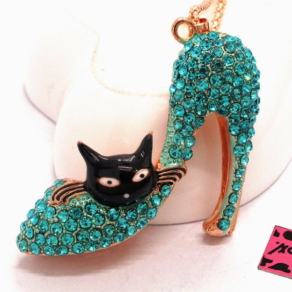 Cat in High Heels Etsy