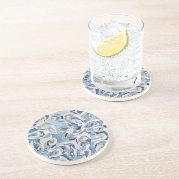 Sandstone Coasters (Set of 4) - Atlantic Reef