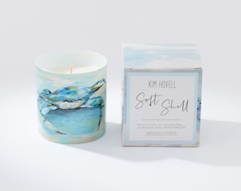 8oz Boxed Candle - Soft Shell