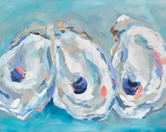 Hummock Island, Print of Original Acrylic Painting, by Kim Hovell