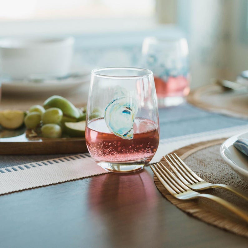 KimHovellArt Providence Stemless Wine Glass - Thumbnail 2