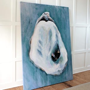 Cape Cod Oyster, Print of Original Acrylic Painting, by Kim Hovell image 3