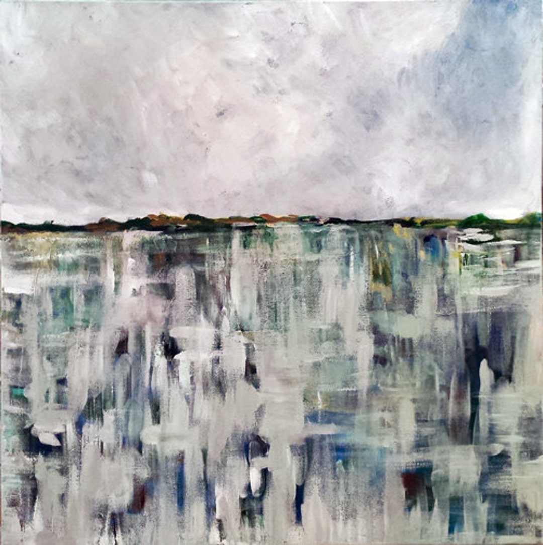 Mill Creek, Print of Original Acrylic Painting, by Kim Hovell - Etsy