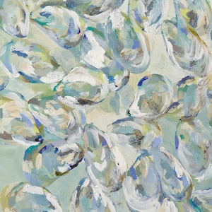 Arrecife, reproducción de una pintura acrílica original de Kim Hovell.