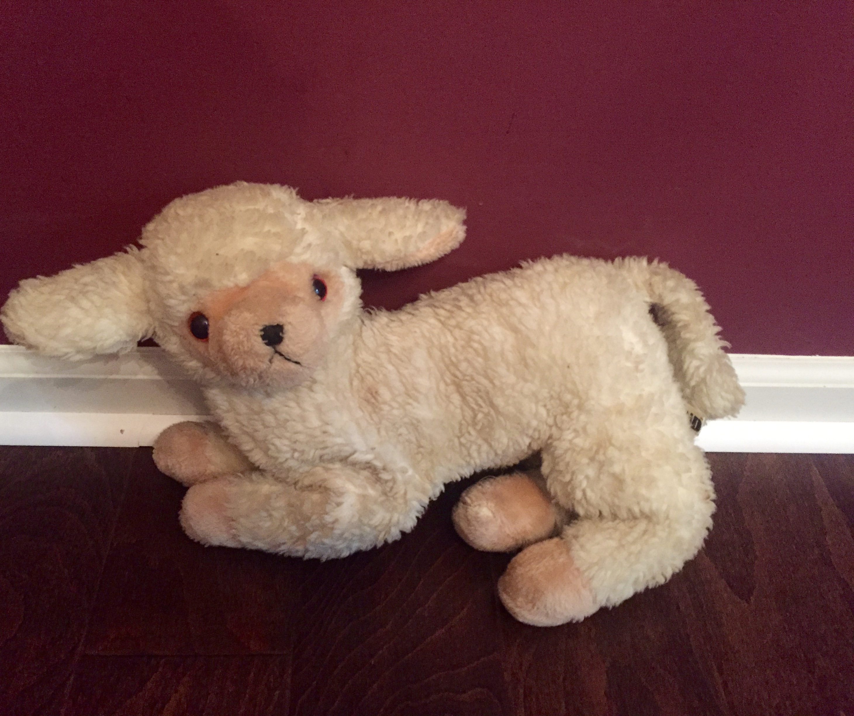 Vintage Gund Lamb Plush 1977 Sheep 