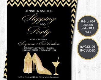 High heels invite | Etsy