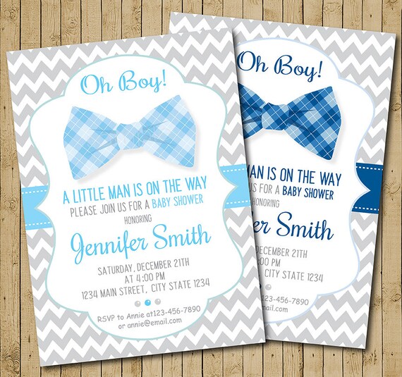 bow tie baby shower invitation bowtie invite bowtie baby etsy bow tie baby shower invite