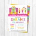 Editable Children's Museum Birthday Invitation Science - Etsy