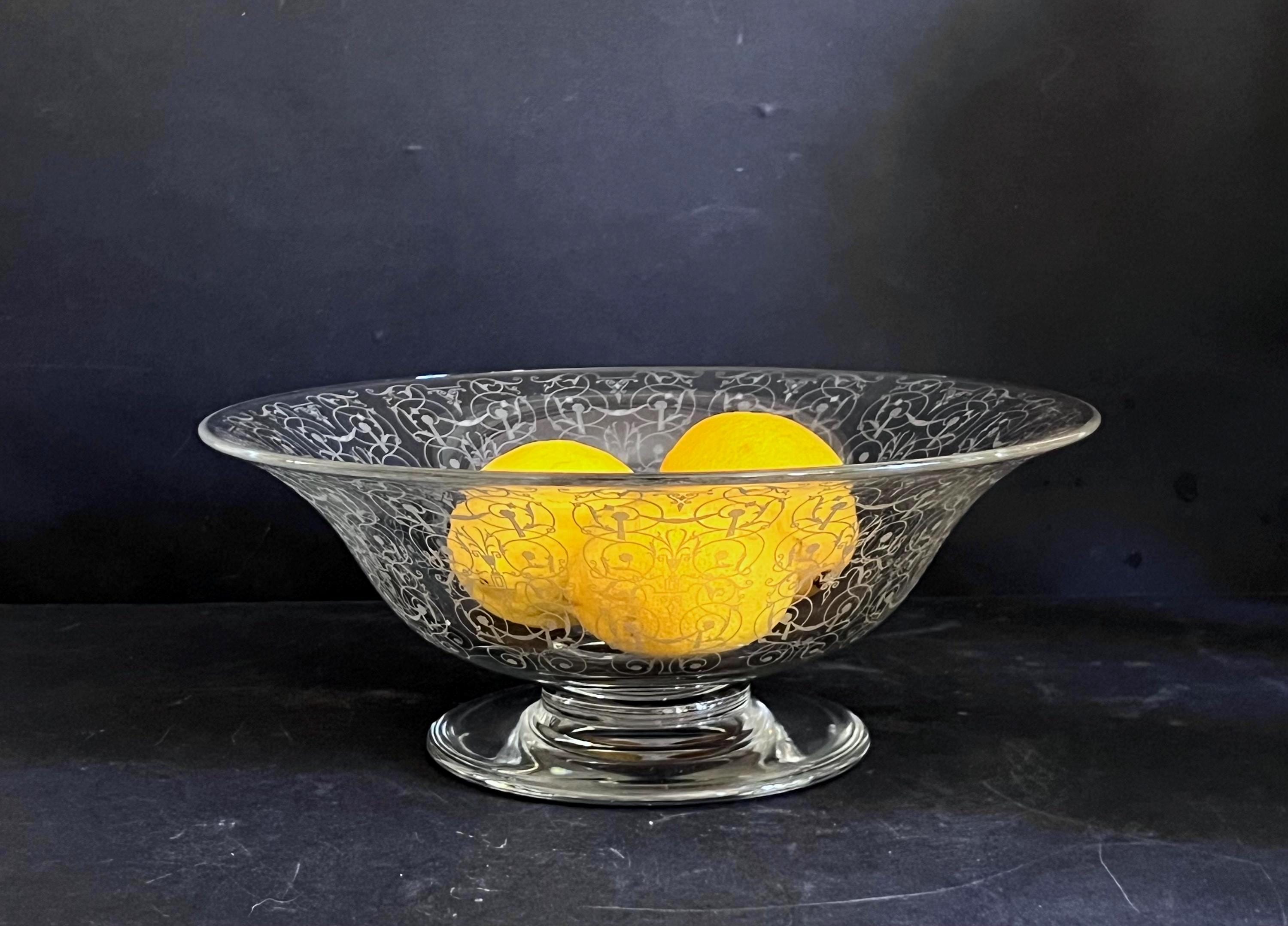 Crystal Serving Bowl Baccarat - Etsy