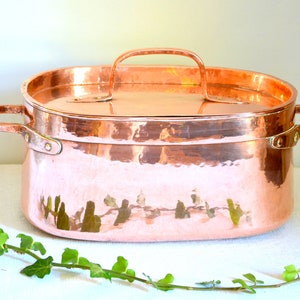 Daubière-Kupfertopf aus dem 19. Jahrhundert, Französisch