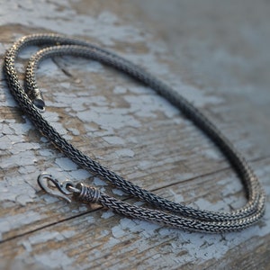 Viking  Handmade Silver Chain