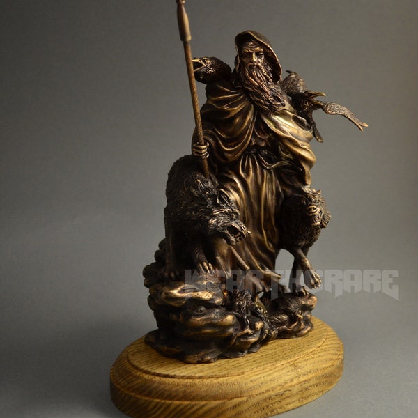 Odin Bronze Sculpture Casted Bronze Statue