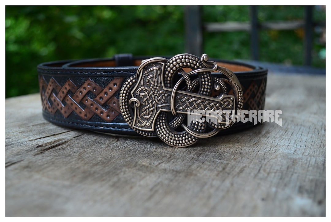 Thor Hammer Mjolnir Viking Scandinavian Norse Jormungand Hand