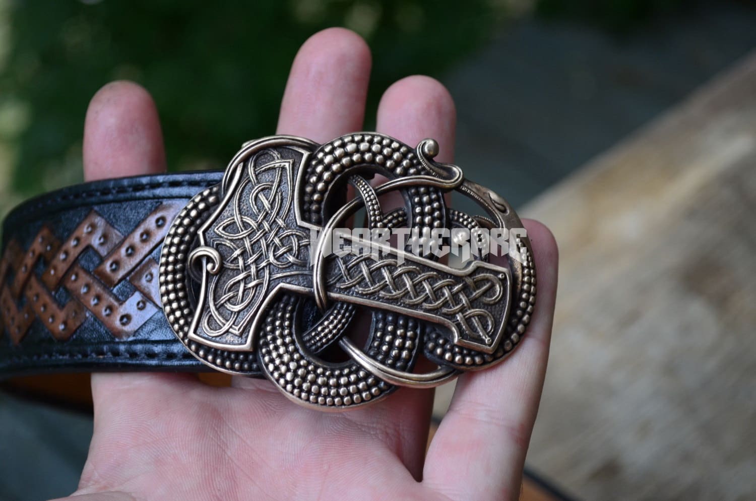 Thor Hammer Mjolnir Viking Scandinavian Norse Jormungand Hand