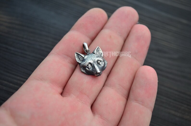 Fox Head Necklace