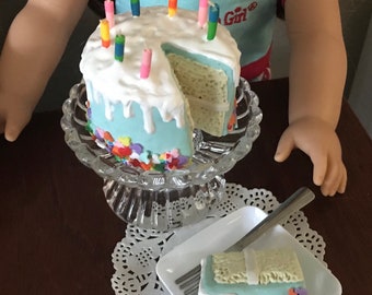 Doll Birthday Cake