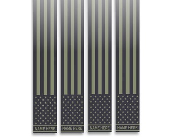 Arrow wraps American flag military colors personalized with your name text