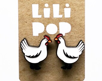 Carte Joyeux Anniversaire Poule Etsy