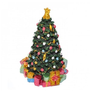 Decorated Christmas Tree by Dolls House Emporium