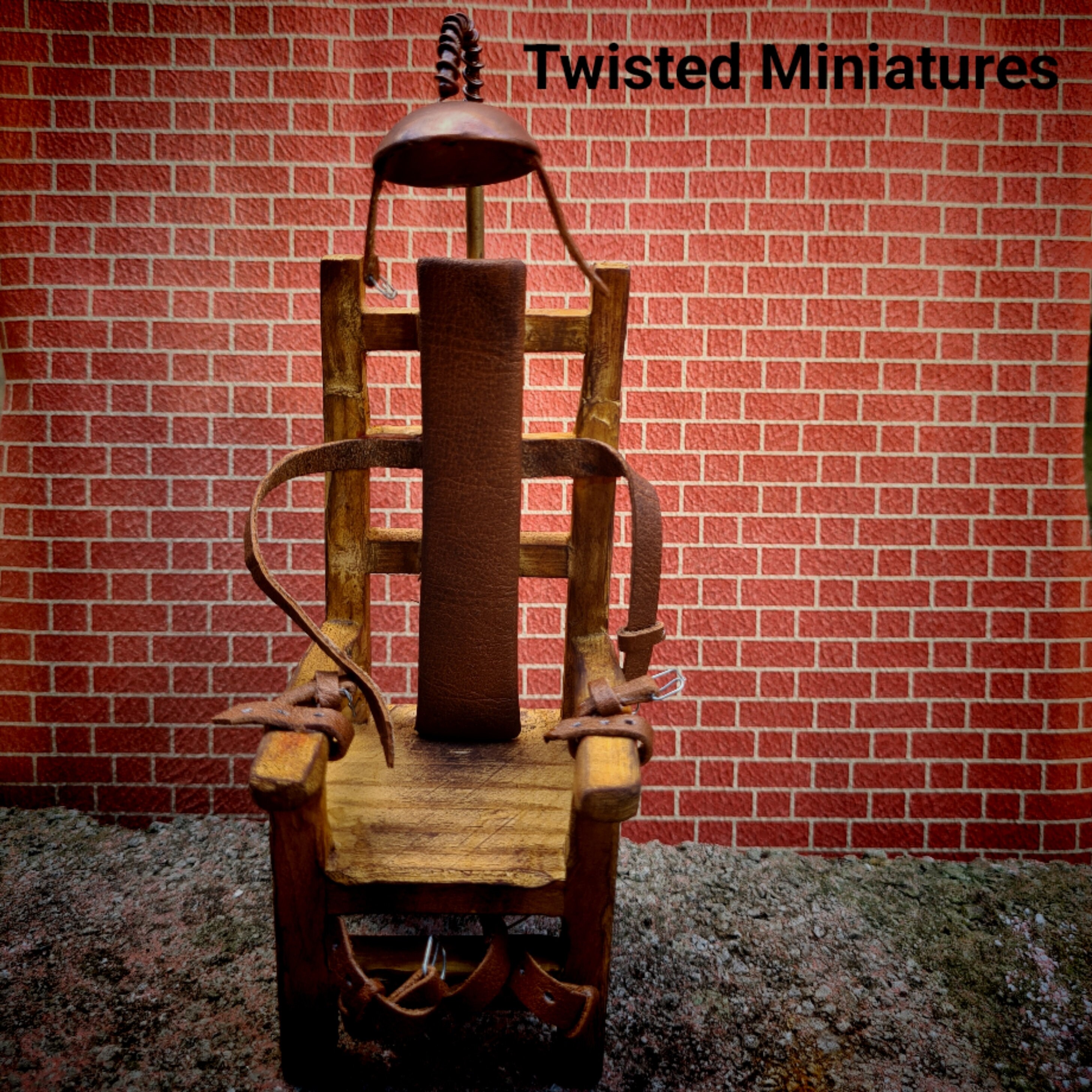 Dollhouse Miniature "Old Sparky" Electric Chair 1/12th Scale
