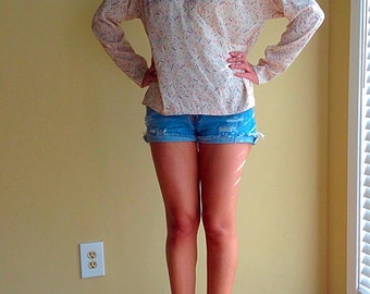 Vintage 80’s Wrap Blouse
