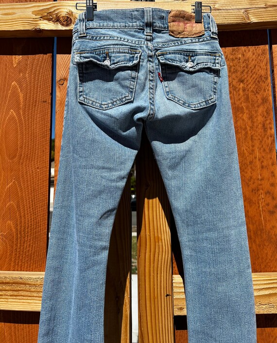 Y2K Vintage Low Rise Flare Levi’s - image 2