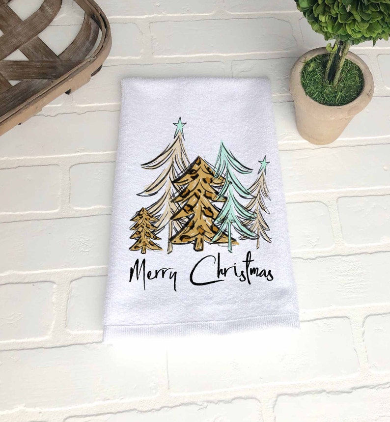 Christmas Hand Towel Holiday Hand Towels Best Selling Etsy