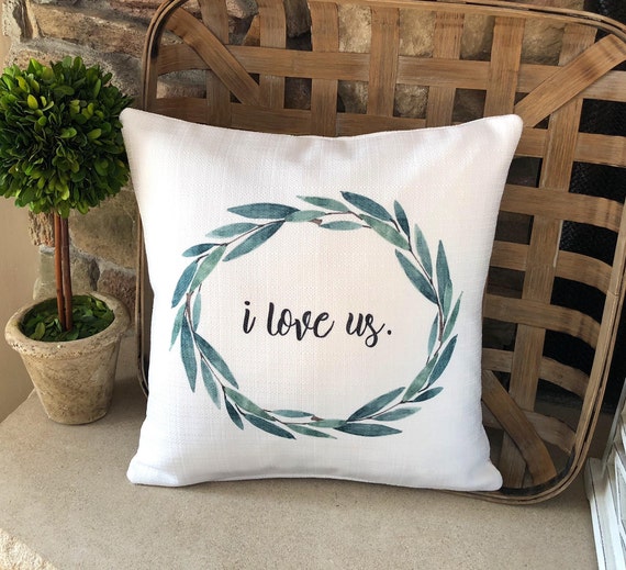 Wreath Pillow Throw Pillows For Couch Best Selling Items Etsy