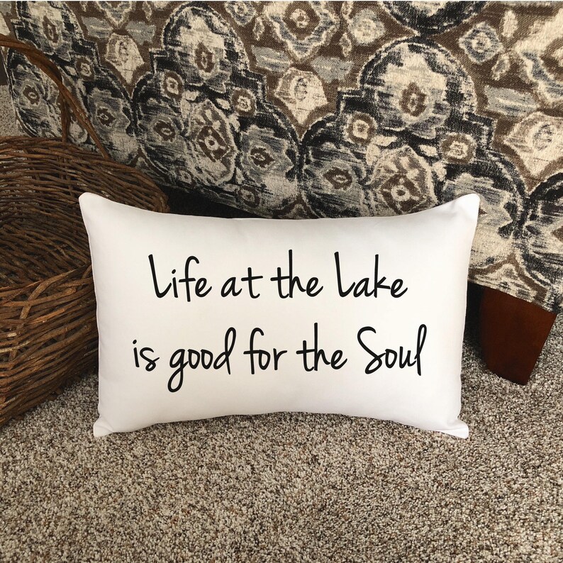 Cabin Decor / Gift for Parents / Lake House Pillows / Etsy